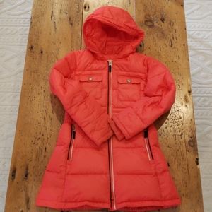 Girls lands end down filled coat